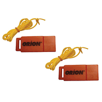 Orion Safety Whistle w/Lanyards - 2-Pack